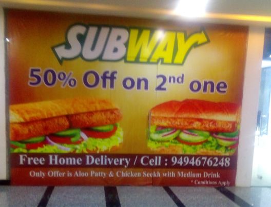 Aloo Patty and Chicken Seekh with Medium Drink