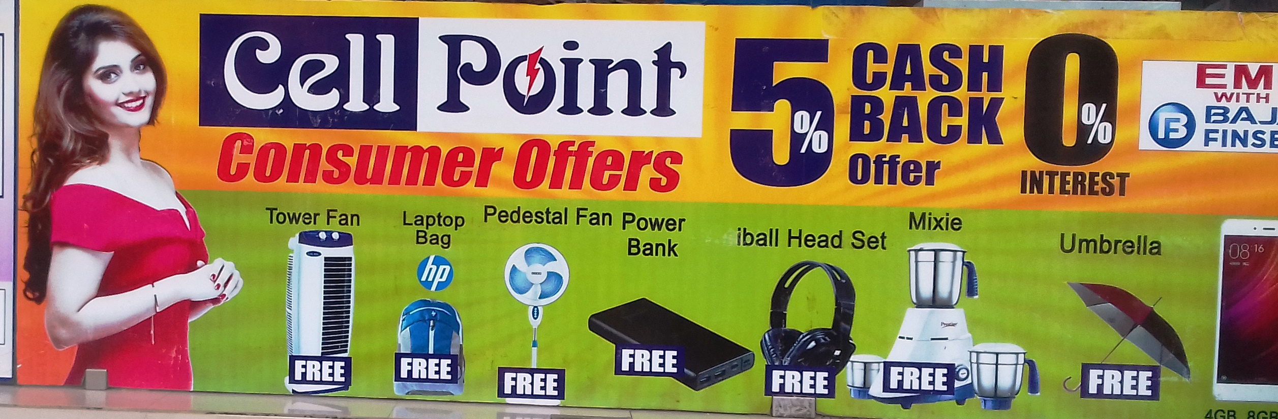 Consumer Offer Buy any Product 