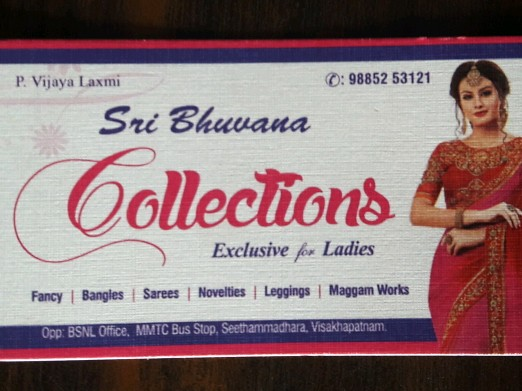 sarees,fancy,bangles,& Maggam works 