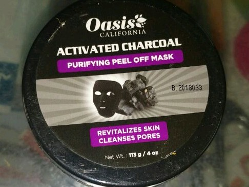 oasis charcoal peel off mask 