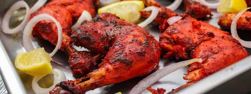 Tandoori chicken+ Chicken Biryani