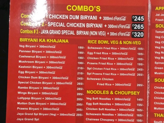 Special  COMBO'S