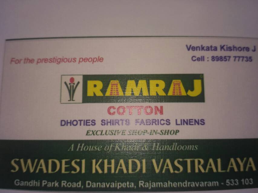 gens wear & ramraj cottons