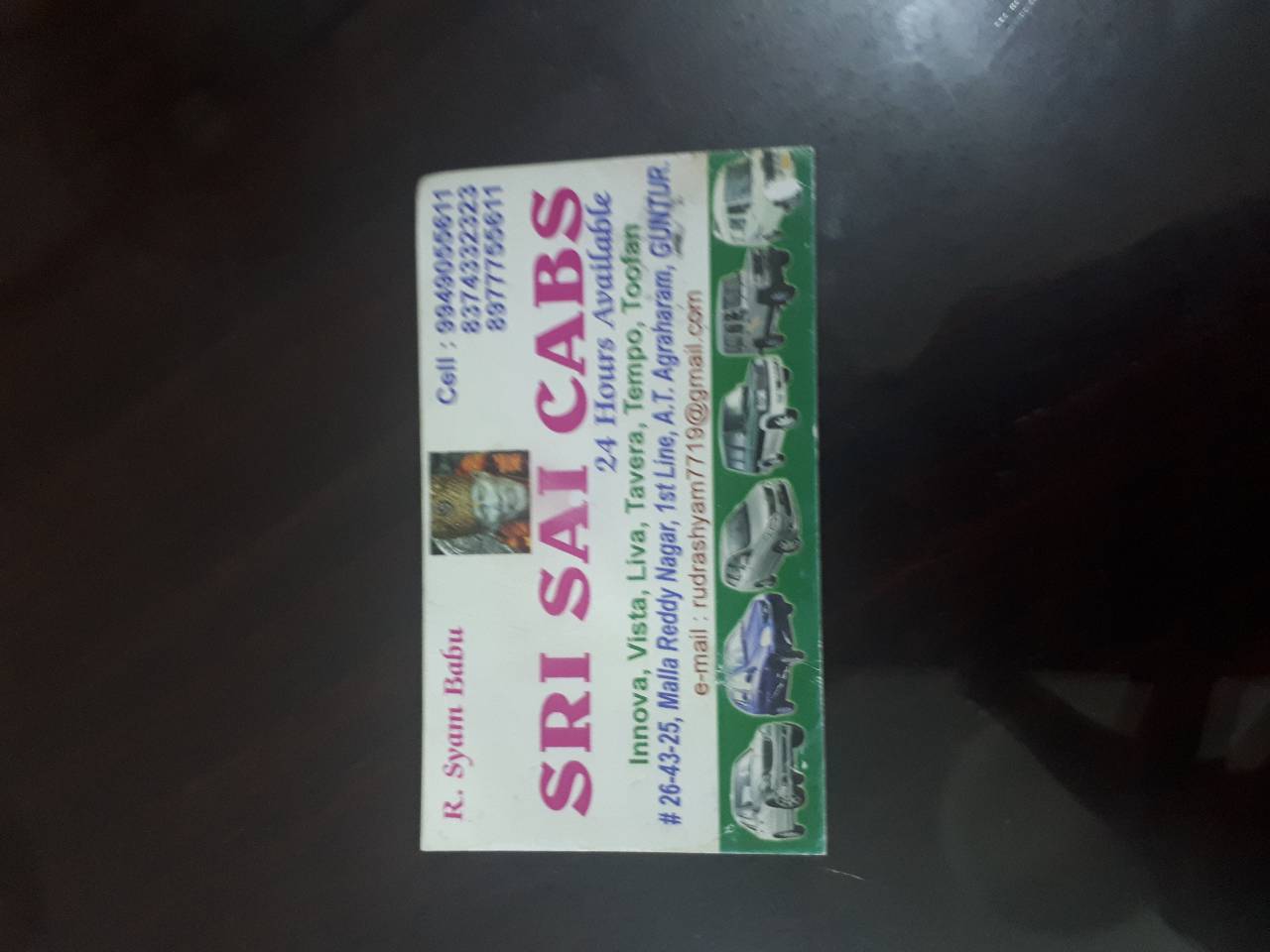 All cars available