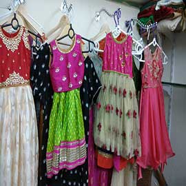 Specialists In Mother & Daughter  Or Baby Frock Designs. 