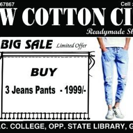 3 Jeans Pants