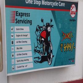 Experess Servicing Quick Shine , Engine Oil Change 