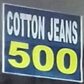 Cotton Jeans 