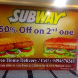 Aloo Patty And Chicken Seekh With Medium Drink
