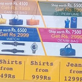 Shop Worth Rs 6500/-