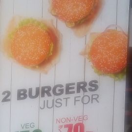 Special Offer On Burgers.