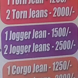 1 Torn Jeans, 2 Torn Jeans
