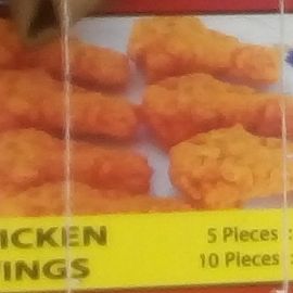 5 Pieces Chicken Wings 