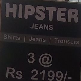 3 Hipster Jeans 