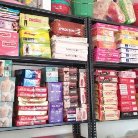 Sarees, Jackets, Linings, Petty Coats, Mosquito Mush, Shimmis 